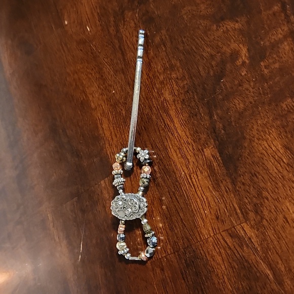 Lillarose silver and bronze flexi clip. Size Small. - Picture 3 of 5